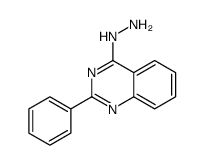 (2-phenylquinazolin-4-yl)hydrazine Structure