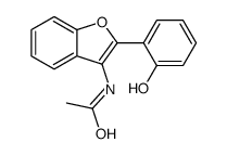 N-[2-(2-hydroxyphenyl)-1-benzofuran-3-yl]acetamide Structure