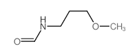 N-(3-methoxypropyl)formamide Structure