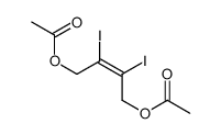 2,3-Diiodo-2-butene-1,4-diol diacetate结构式