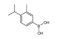 (3-methyl-4-propan-2-ylphenyl)boronic acid Structure