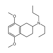 2-di-n-propylamino-5,8-dimethoxytetralin Structure