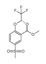 5-Methylsulfonyl-2-[((S)-2,2,2-trifluoro-1-Methylethyl)oxy]benzoic acid Methyl ester picture