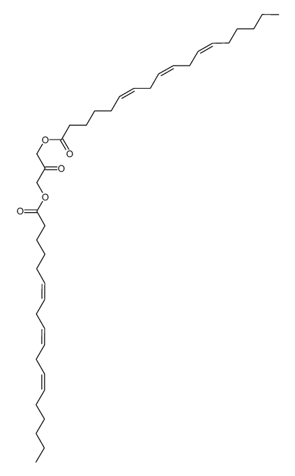 1,3-di(octadeca-6Z,9Z,12Z-enoyloxy)propan-2-one Structure