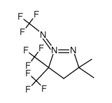 2-[3,3-dimethyl-5,5-bis(trifluoromethyl)-1-pyrazolin-1-ylio]-1,1,1-trifluoro-2-azaethan-2-ide Structure