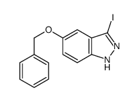 5-(benzyloxy)-3-iodo-1H-indazole Structure