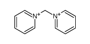 1-(pyridin-1-ium-1-ylmethyl)pyridin-1-ium Structure