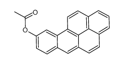 9-Acetoxybenzo(a)pyrene Structure