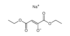 diethyl 2-oxosuccinate sodium salt Structure