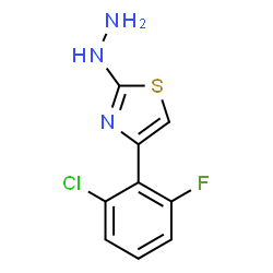 4-(2-CHLORO-6-FLUOROPHENYL)-2(3H)-THIAZOLONE HYDRAZONE Structure