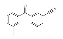 3-CYANO-3'-IODOBENZOPHENONE结构式