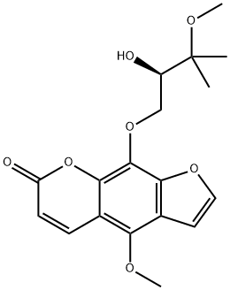 叔-O-甲基白当归素结构式