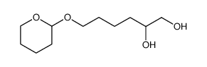 6-(2-tetrahydropyranyl)oxy-1,2-hexanediol结构式