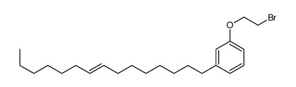 1-(2-bromoethoxy)-3-pentadec-8-enylbenzene Structure