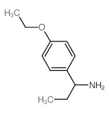 1-(4-Ethoxyphenyl)propan-1-amine structure