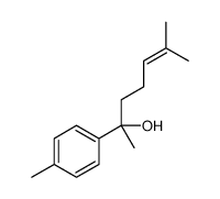 6-methyl-2-(4-methylphenyl)hept-5-en-2-ol Structure