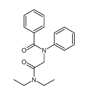 N-[2-(diethylamino)-2-oxoethyl]-N-phenylbenzamide Structure