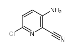 3-Amino-6-chloropyridine-2-carbonitrile Structure