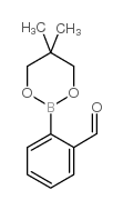 (2-FORMYLPHENYL)BORONIC ACID NEOPENTYL GLYCOL ESTER Structure