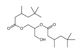 [3-hydroxy-2-(3,5,5-trimethylhexanoyloxy)propyl] 3,5,5-trimethylhexanoate Structure