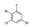 2,5-二溴-1-氯-3-氟苯结构式