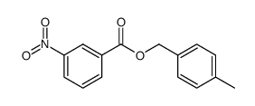 4-methylbenzyl 3-nitrobenzoate Structure