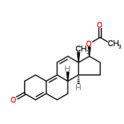 群勃龙醋酸脂结构式