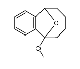 5,6,7,8,9,10-hexahydro-5,10-epoxybenzo[8]annulen-5-yl hypoiodite结构式