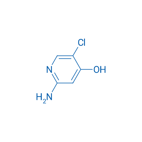 2-Amino-5-chloropyridin-4-ol structure