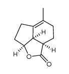 (2aR,7aS,7bR)-5-methyl-3,4,6,7,7a,7b-hexahydro-2aH-indeno[1,7-bc]furan-2-one结构式