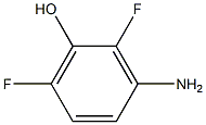 2,6-二氟-3-氨基苯酚结构式