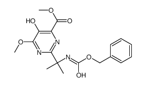 5-Hydroxy-2-[1-methyl-1-[[benzylcarbamoyl]amino]ethyl]-6-methoxypyrimidine-4-carboxylic Acid Methyl Ester picture