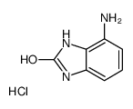 4-amino-1,3-dihydrobenzimidazol-2-one,hydrochloride Structure