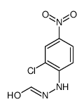 N-(2-chloro-4-nitroanilino)formamide结构式