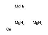 cerium, compound with magnesium (1:3) structure