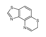 7H-Thiazolo[4,5-f][1,4]benzothiazine(8CI) Structure