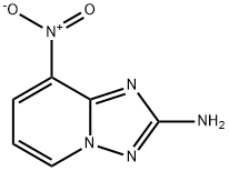 2-氨基-8-硝基-[1,2,4]三唑并[1,5-A]吡啶结构式