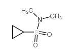 N,N-二甲基环丙烷磺酰胺结构式