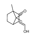 (4R)-2-(hydroxymethylidene)-4,7,7-trimethylbicyclo[2.2.1]heptan-3-one Structure