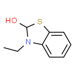 2-Benzothiazolol,3-ethyl-2,3-dihydro-(9CI)结构式