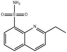 8-Quinolinesulfonamide,2-ethyl- structure