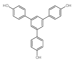 1,3,5-三(4-羟基苯基)苯结构式