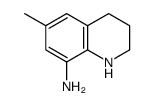 6-甲基-1,2,3,4-四氢喹啉-8-胺结构式