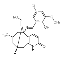 米莫派唑结构式