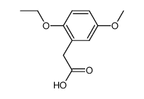 (2-ETHOXY-5-METHOXYPHENYL)-ACETIC ACID Structure