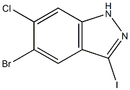 5-溴-6-氟-3-碘-1H-吲唑图片