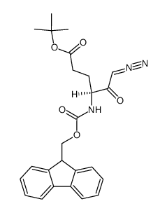 Fmoc-Glu(OBut)-DAM Structure