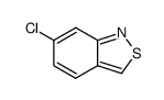 6-chloro-2,1-benzisothiazole结构式