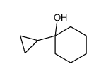 1-cyclopropylcyclohexan-1-ol结构式