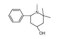 (4S,6R)-1,2,2-trimethyl-6-phenylpiperidin-4-ol Structure